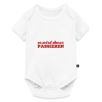 Quelque chose arrive - Body à manches courtes Premium Bébé - blanc - Devant
