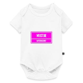 J’ai besoin de café - Body à manches courtes Premium Bébé - blanc - Devant