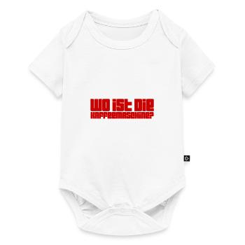 is there coffee? - Baby Premium short-sleeve bodysuit - white - Front