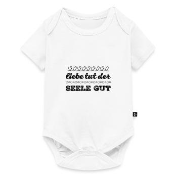 Love is wonderful - Baby Premium short-sleeve bodysuit - white - Front