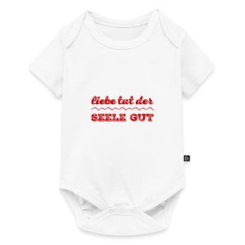 the soul wants love - Baby Premium short-sleeve bodysuit - white - Front
