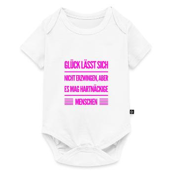 I'm stubborn - Baby Premium short-sleeve bodysuit - white - Front