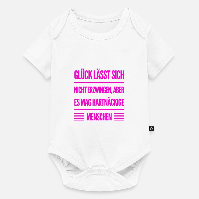 Je suis têtu - Body à manches courtes Premium Bébé - blanc