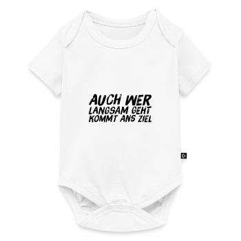 Prends ton temps - Body à manches courtes Premium Bébé - blanc - Devant