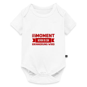I live in the here and now - Baby Premium short-sleeve bodysuit - white - Front