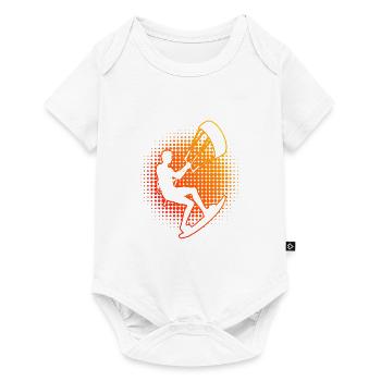 Kitesurf Homme Kitesurf Kite Kitesurf - Body à manches courtes Premium Bébé - blanc - Devant
