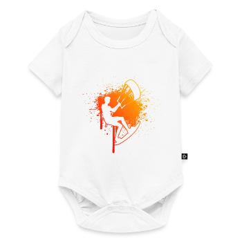 Kitesurf Femmes Kiting Kitesurf Kitesurfeur - Body à manches courtes Premium Bébé - blanc - Devant