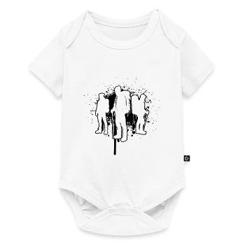 Bouldering Climber Climber Climbing Women - Baby Premium short-sleeve bodysuit - white - Front