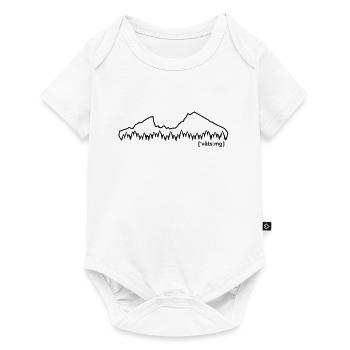 ['våts: m_] 2020/2 - Baby Premium short-sleeve bodysuit - white - Front