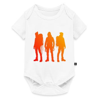 Bloc Bloc Grimpeur Escalade Femme - Body à manches courtes Premium Bébé - blanc - Devant