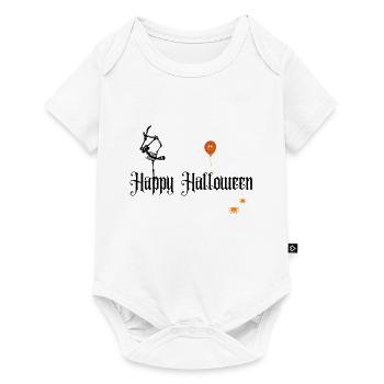 Happy Halloween | Skeleton - Baby Premium short-sleeve bodysuit - white - Front