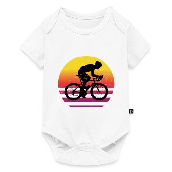Vélo de route Vélo de route pour femme Vélo de route Vélo de route - Body à manches courtes Premium Bébé - blanc - Devant