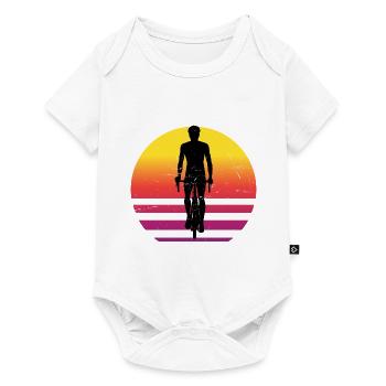Cycling Cycling Cycling Cyclists Men - Baby Premium short-sleeve bodysuit - white - Front
