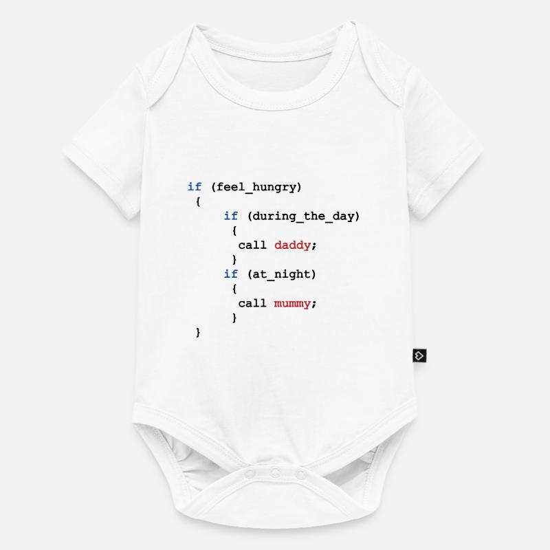 Baby bodysuit developer - Baby Premium short-sleeve bodysuit - white