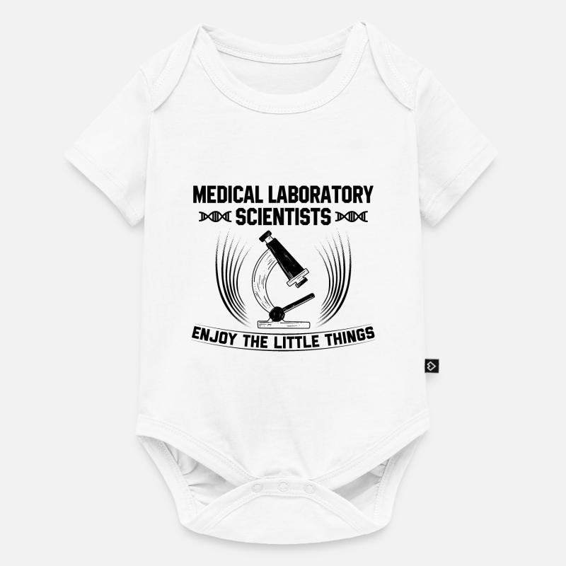 Chimie - Body à manches courtes Premium Bébé - blanc