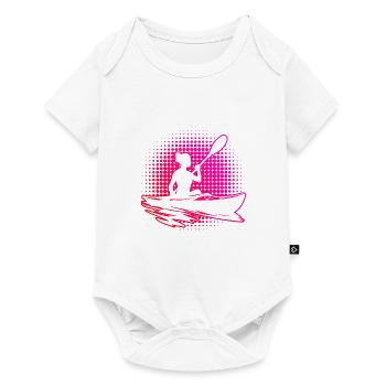 Kayak Femme Canoë Kayak Kayak Hommes - Body à manches courtes Premium Bébé - blanc - Devant