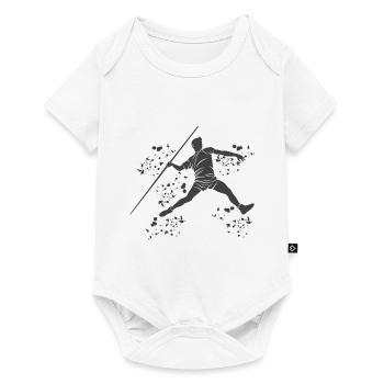 Javelin Throw Colorsplash Javelin Throw - Baby Premium short-sleeve bodysuit - white - Front