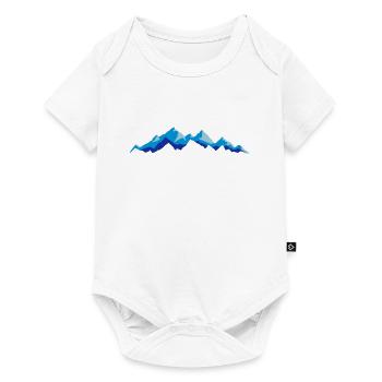 Skitour 2018 / 1 - Baby Premium Kurzarmbody - Weiß - Vorne