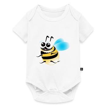 Bee Honey - Baby Premium short-sleeve bodysuit - white - Front