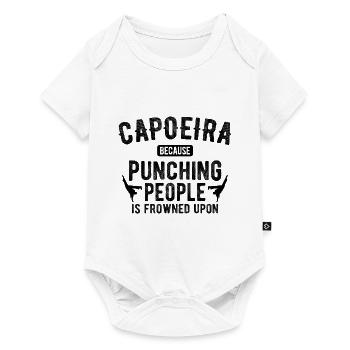 Capoeira - Baby Premium Kurzarmbody - Weiß - Vorne