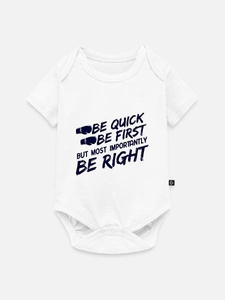 Boxsport Boxing - Baby Premium Kurzarmbody - Weiß