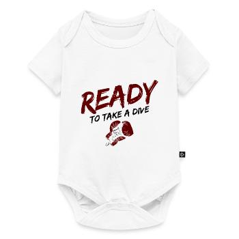Boxsport Boxing - Baby Premium Kurzarmbody - Weiß - Vorne