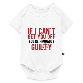 Richter Jurist Anwalt - Baby Premium Kurzarmbody - Weiß - Vorne