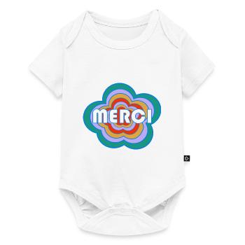 MERCI. MAÎTRESSE. MAÎTRE. MERCI MAÎTRESSE - Body à manches courtes Premium Bébé - blanc - Devant