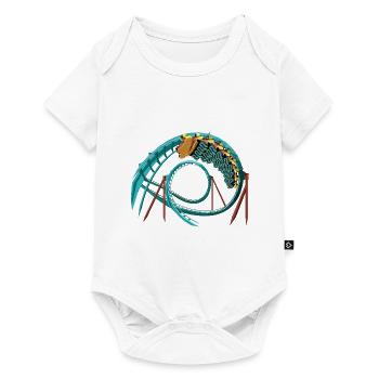 Kumba B&M Sit Down Coaster - Busch Gardens Design - Baby Premium short-sleeve bodysuit - white - Front