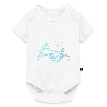 Kiting Kitesurfer Hommes Kitesurf Kitesurf - Body à manches courtes Premium Bébé - blanc - Devant