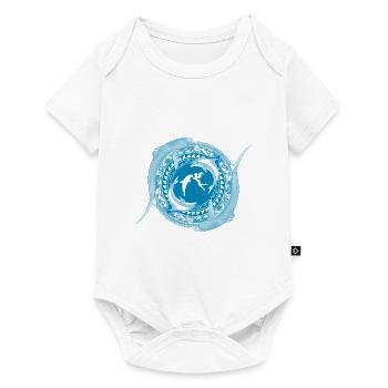 Daughter of Poseidon - Baby Premium short-sleeve bodysuit - white - Front