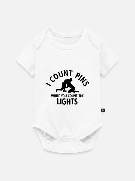Grappling Martial Arts Wrestling - Baby Premium Kurzarmbody - Weiß