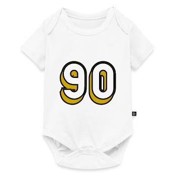 90. HAPPY BIRTHDAY. HAPPY BIRTHDAY - Baby Premium short-sleeve bodysuit - white - Front