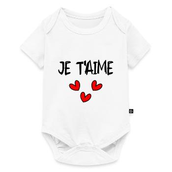 BONNE FÊTE PAPA. PAPA. FÊTE DES PÈRES. BONNE FÊTE - Body à manches courtes Premium Bébé - blanc - Devant