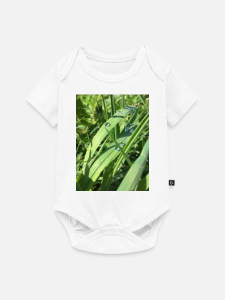 Raindrop - Baby Premium Kurzarmbody - Weiß