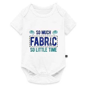 Nähen Und Schneidern Für Näher - Baby Premium Kurzarmbody - Weiß - Vorne