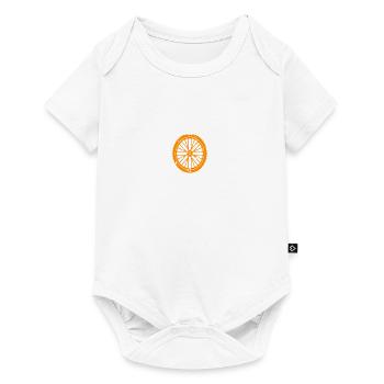 Love When My Wife Lets Me Go Mountain Biking - Baby Premium short-sleeve bodysuit - white - Front