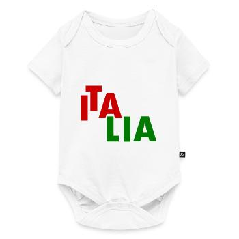 Italy - Baby Premium short-sleeve bodysuit - white - Front