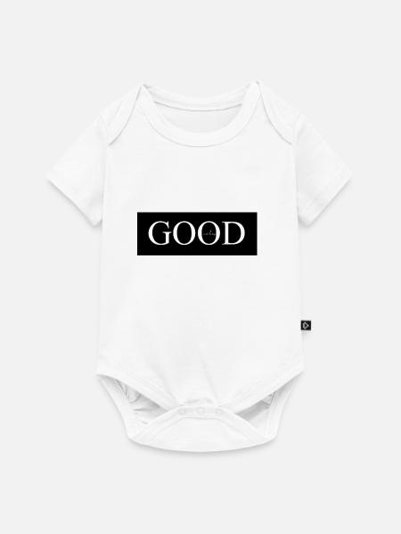 Good Ästhetik ästhetisch Geschenk - Baby Premium Kurzarmbody - Weiß