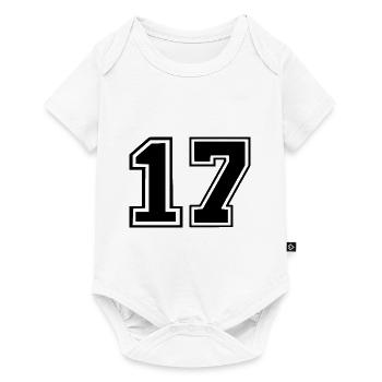 17 - Baby Premium Kurzarmbody - Weiß - Vorne