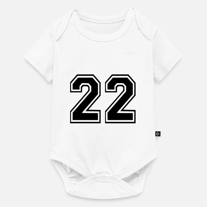 22 - Body à manches courtes Premium Bébé - blanc
