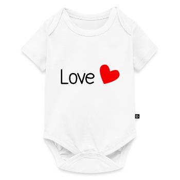 PAAR. ICH HABE GERADE GEHEIRATET. Junggesellinnenabschied. VALENTINSTAG. LIEBE. - Baby Premium Kurzarmbody - Weiß - Vorne