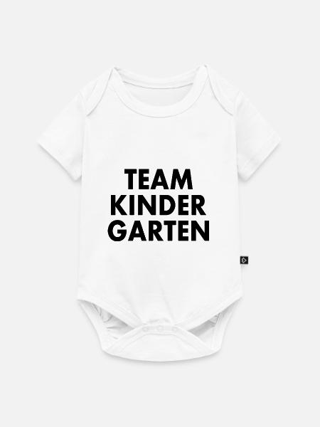 Team kindergarten - Baby Premium Kurzarmbody - Weiß