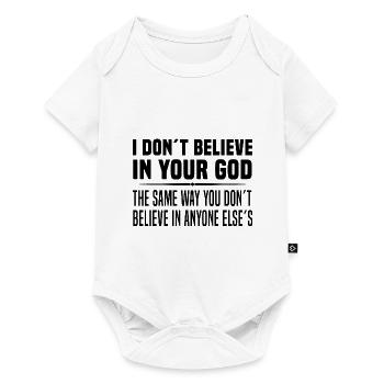 Atheism - Baby Premium short-sleeve bodysuit - white - Front