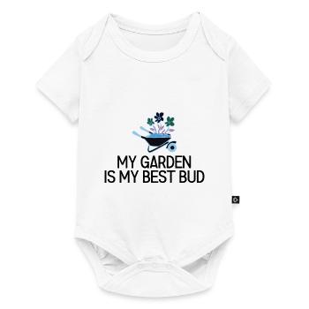 Landschaftsgärtner Hobbygärtner Gärtner - Baby Premium Kurzarmbody - Weiß - Vorne