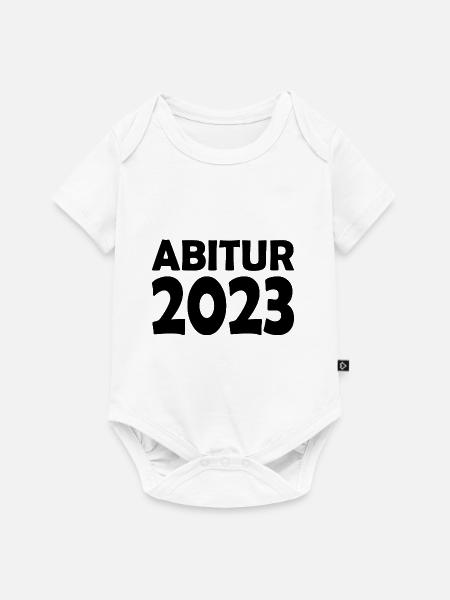 Abitur 2023 - Baby Premium Kurzarmbody - Weiß