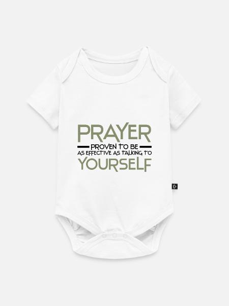 Atheismus - Baby Premium Kurzarmbody - Weiß