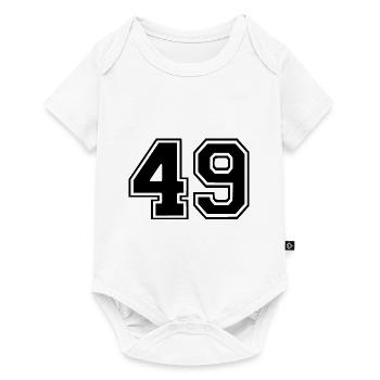 49 - Baby Premium short-sleeve bodysuit - white - Front