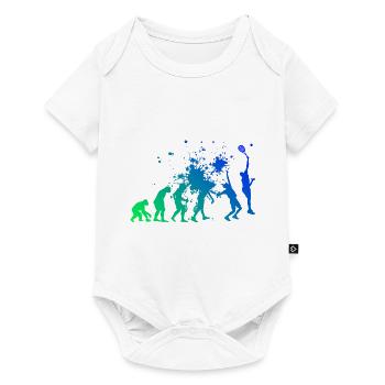 Sports de raquette pour hommes Padel Paddle Tennis - Body à manches courtes Premium Bébé - blanc - Devant