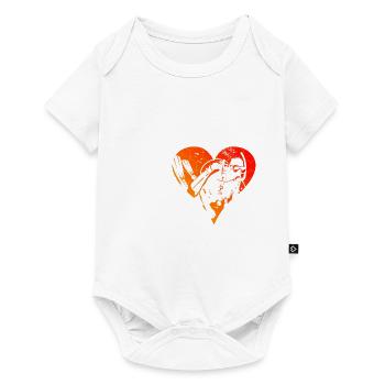 Free Dive Diving Tauchen Diver Scuba Diver - Baby Premium Kurzarmbody - Weiß - Vorne